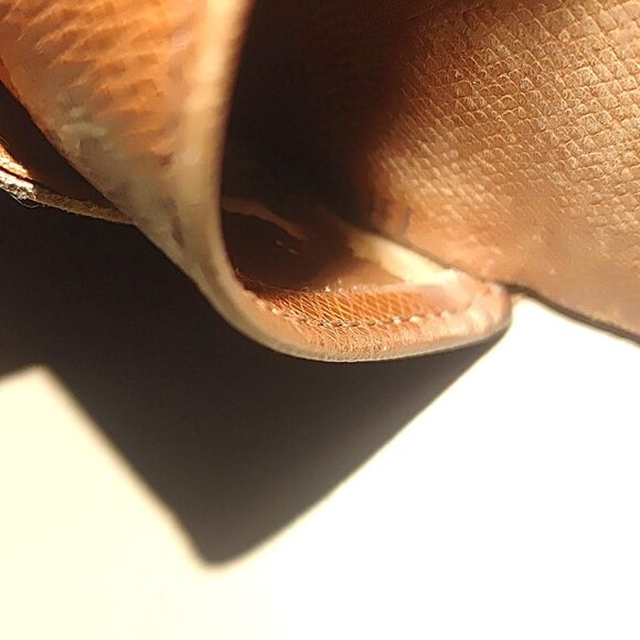 Louis Vuitton Monogram Canvas Vintage Small Fold Wallet Snap Closure Unisex - Picture 11 of 13